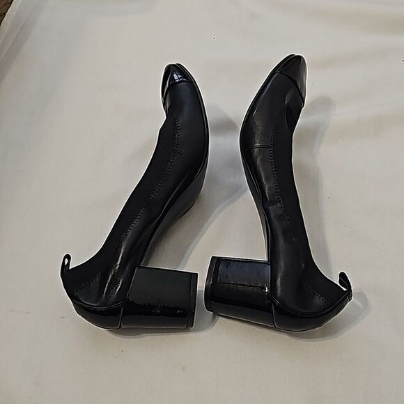 Nine west TRUBLENR block heels size 8.5 - Picture 4 of 7